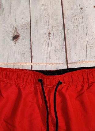 Пляжные мужские плавательные шорты красного цвета с карманами traveler trunks red polo ralph lauren8 фото