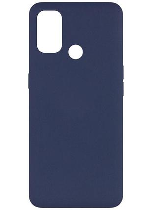 Чехол fiji soft для oppo a53 силикон бампер темно-синий