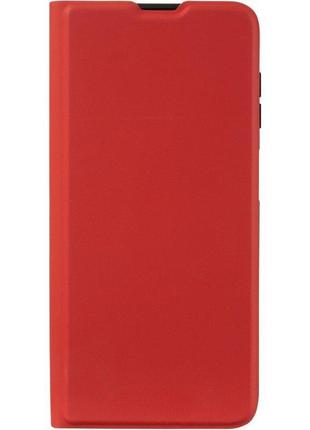 Чехол fiji shell для samsung galaxy a04s (a047) книжка book cover с магнитом red