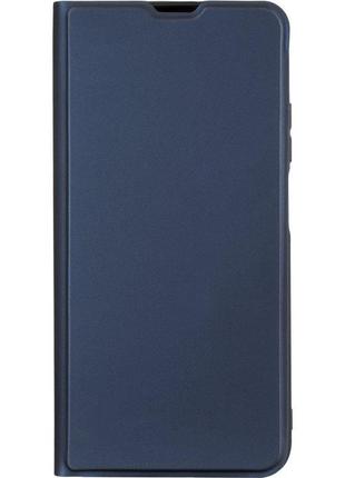 Чехол fiji shell для xiaomi redmi note 9 4g книжка book cover с магнитом blue
