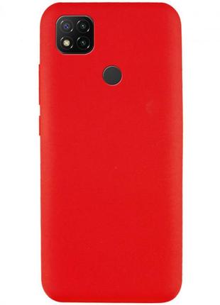 Чехол fiji soft для xiaomi redmi 10a силикон бампер красный