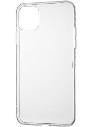 Чохол fiji ultra thin для apple iphone 12 силікон бампер transparent2 фото