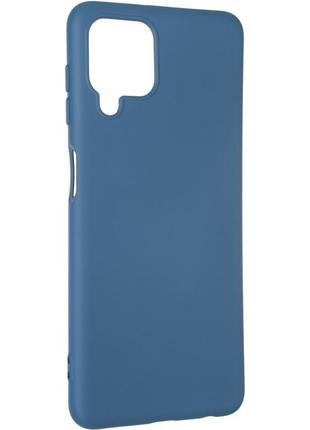 Чехол fiji full soft premium для samsung galaxy m32 (m325) силикон бампер dark blue