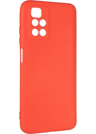 Чехол fiji full soft premium для xiaomi redmi note 11 4g силикон бампер red
