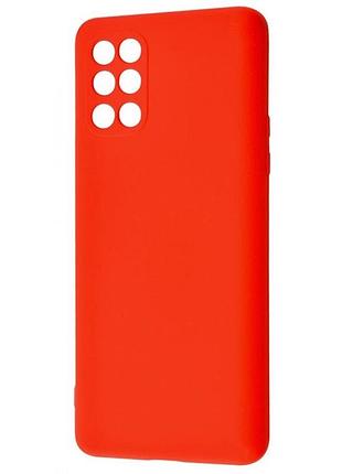 Чехол fiji soft для oneplus 9r силикон бампер красный