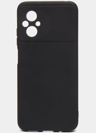 Чехол fiji soft для xiaomi redmi note 11r силикон бампер черный