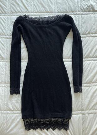 Платье из кашемира