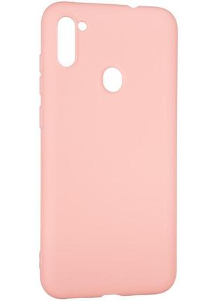 Чохол fiji full soft premium для samsung galaxy m11 (m115) силікон бампер pink