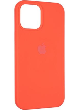 Чохол fiji silicone case для apple iphone 13 pro бампер накладка full soft red