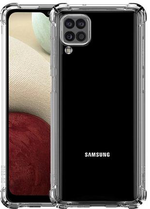 Чехол fiji proof для samsung galaxy m12 (m127) бампер с усиленными бортами transparent