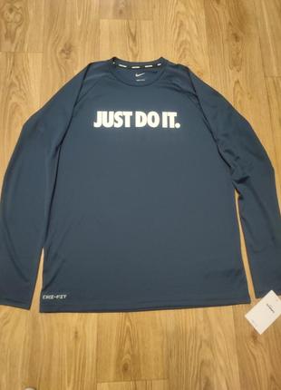 Лонгслів футболка з довгим рукавом nike just do it вьетнам