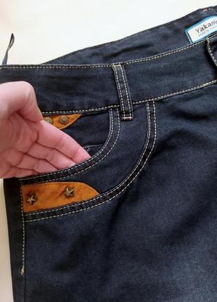 Идеальная джинсовая юбка макси прямая карандаш, тонкий джинс, темно синяя, турция, yakamoz3 фото