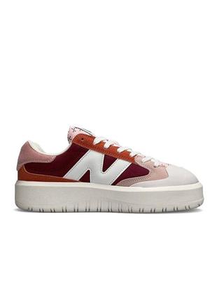 Женские кроссовки new balance ct302 burgundy pink haze2 фото