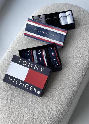 Комплект шкарпетки + труси tommy hilfiger, комплект шкарпеток і трусів хілфігер, подарунок хлопцю, подарунок для чоловіків2 фото