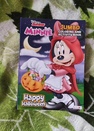 Детская раскраска мики маус минные маус поночка disney jumbo colouring book english language
