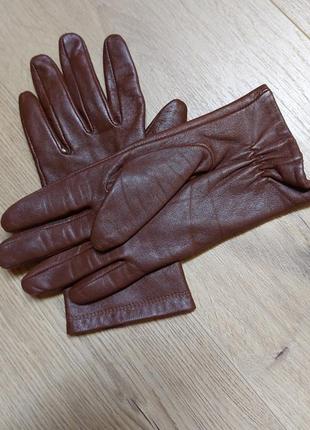 Кожаные перчатки перчатки2 фото