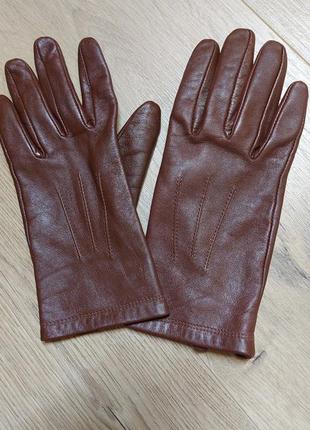 Кожаные перчатки перчатки1 фото