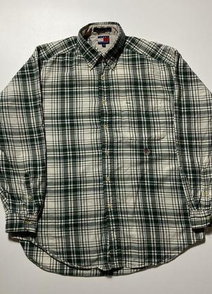 Фланнельная рубашка Tommy hilfiger flannel shirt