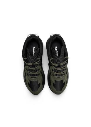 Мужские кроссовки reebok zig kinetica &lt;unk&gt; rmy green black7 фото