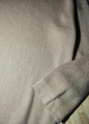 Jaeger 💔 свободный удлиненный свитер с горлом 
10% кашемир, 90% шерсть7 фото