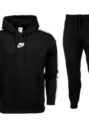 Спортивный костюм мужской nike essential hooded tracksuit оригинал