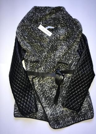 Модний стильний кардиган піджак куртка без застібки rinascimento італія