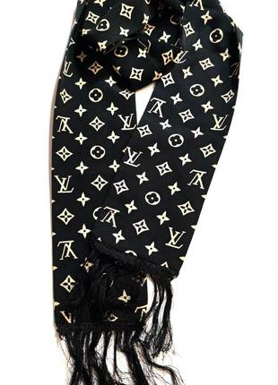 Узкий шарф в стиле louis vuitton /9273/