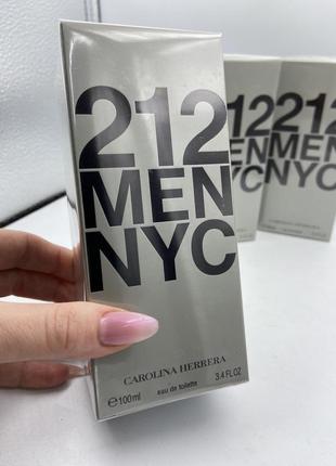 Carolina herrera 212 men nyc туалетна вода 100мл