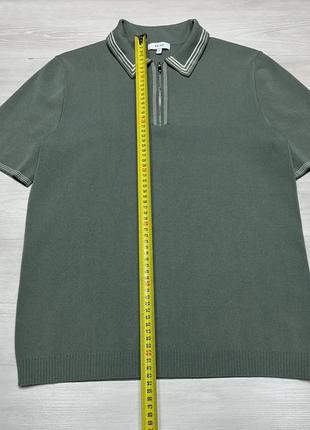 Reiss premium люксовая мужская рубашка тенниска поло кэжуал стрейч5 фото