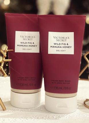 Гель для душу victoria's secret wild fig & manuka honey