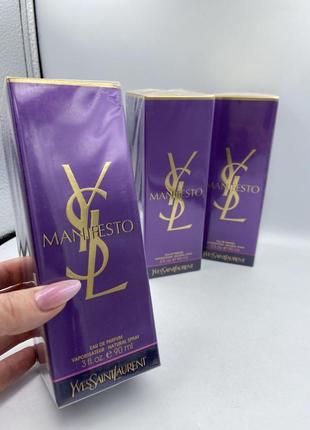 Ysl yves saint laurent manifesto парфюмированная вода 90мл