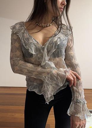 Шелковая блуза marks & spencer "per una"