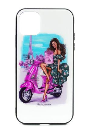 Чехол fiji girls для apple iphone 11 pro накладка бампер с рисунком №4