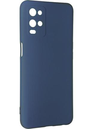 Чехол fiji full soft premium для oppo a54 силикон бампер dark blue