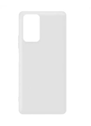 Чехол fiji soft для xiaomi poco m5 силикон бампер прозрачный белый