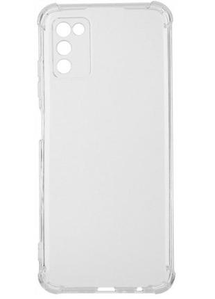 Чехол fiji proof для samsung galaxy a03s (a037) бампер с усиленными бортами transparent