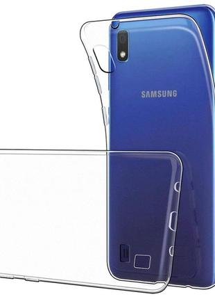 Чохол fiji ultra thin для samsung galaxy a10 2019 (a105) силікон бампер transparent