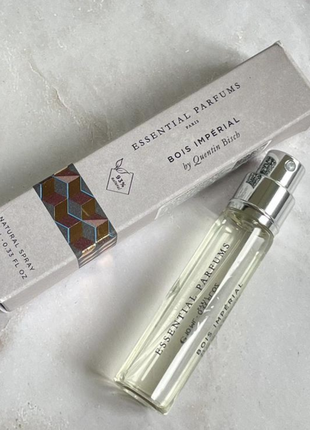 Essential parfums bois imperial 10мл ✅ оригинал, фирменная миниатюра