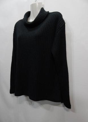 Гольф-свитерок теплый трикотажный женский ladies ukr 50-52 eur 42-44 065gg (в указанном размере, только 1 шт)2 фото