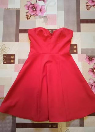 Платье без бретелей, размер xxs. 4