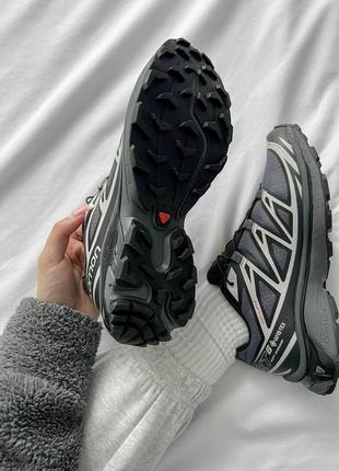 Кроссовки salomon xt-6 gray gore-tex9 фото