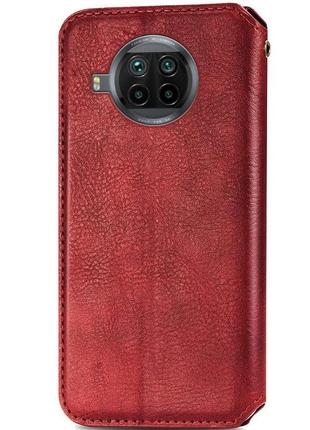 Кожаный чехол книжка getman cubic (pu) для xiaomi mi 10t lite / redmi note 9 pro 5g3 фото