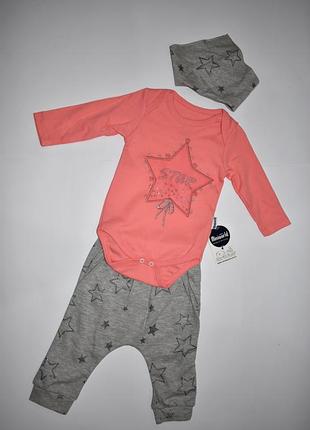 Комплект боді та штанці 62-74 см