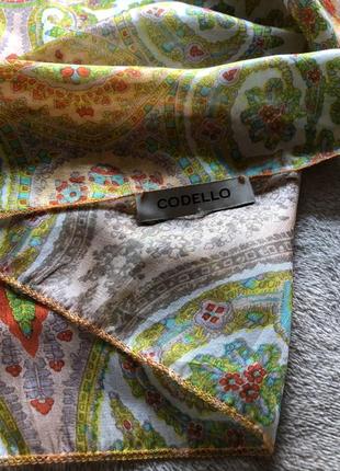 Женский шифоновый нежный шелковый платок шарф codello6 фото