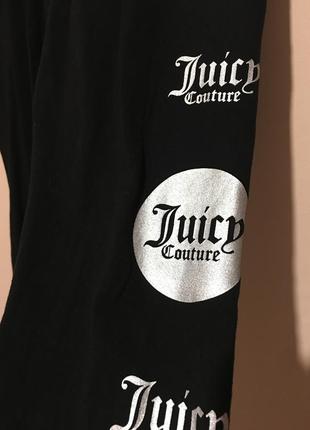 Леггенсы juicy couture silver logo leggings 10-11 лет5 фото