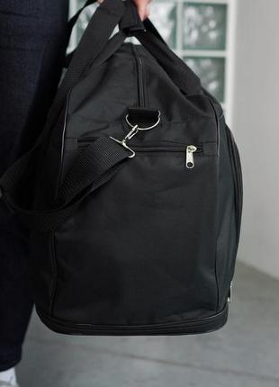 Дорожня сумка under armour чорна, чорне лого,сумка дорожная,спортивная сумка,сумка для поездок9 фото