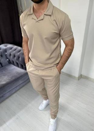 Мужской костюм 4 цвета 44 54