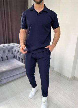 Мужской костюм 4 цвета 44 54