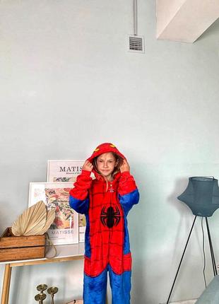 Піжама кігурумі людина-павук для дітей1 фото