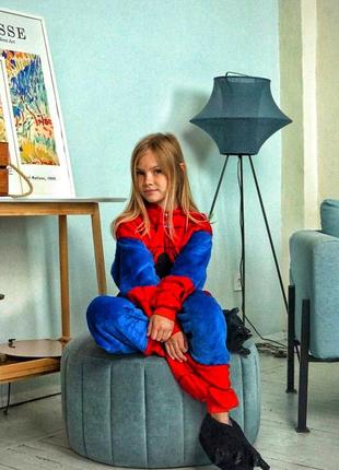 Піжама кігурумі людина-павук для дітей5 фото